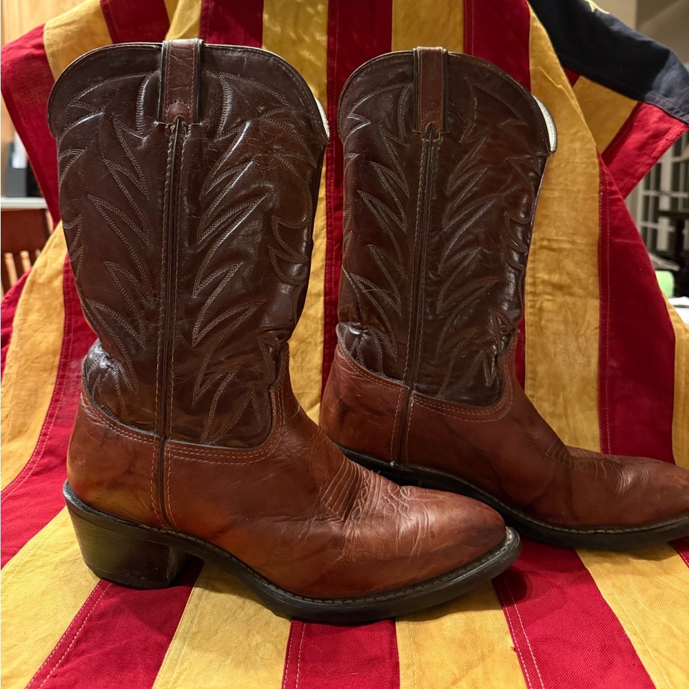 Vintage Durango Brown Mens Western/Cowboy Boots 9.5D